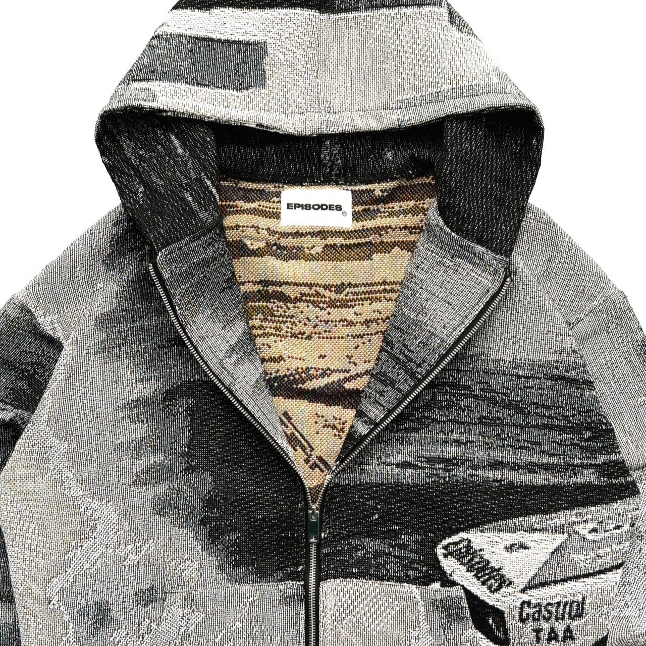 Drift Tapestry Zip-Up Hoodie