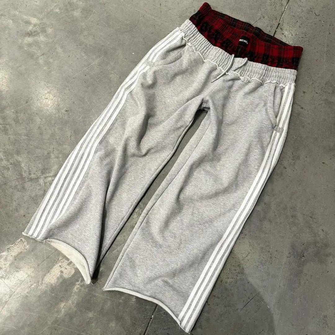 Striped Baggy Sweatpants