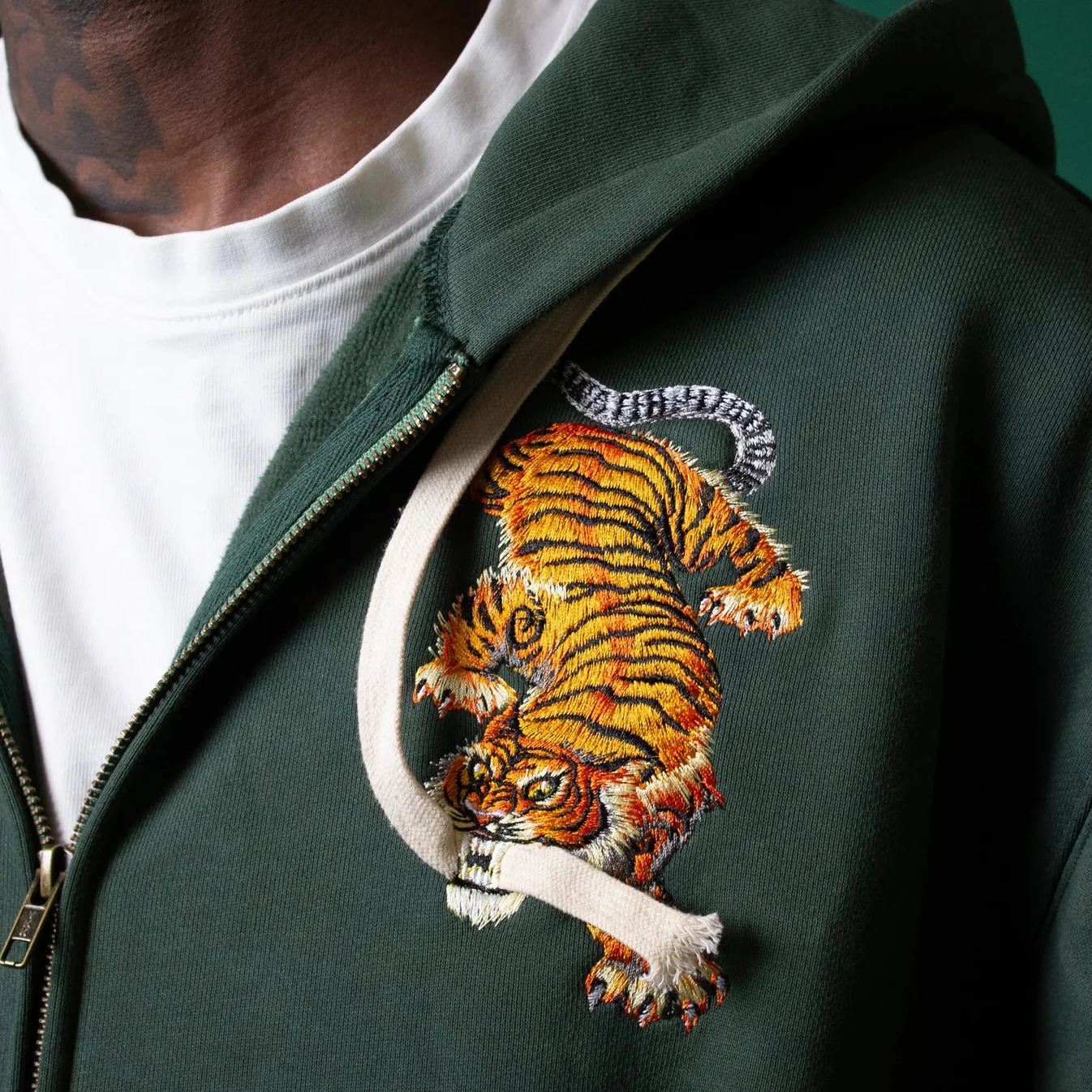 Tiger Zip-Up