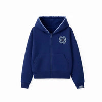 Blue Zip Up