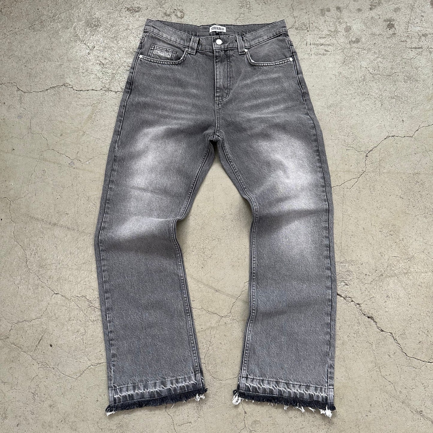 Flared Denim Jeans