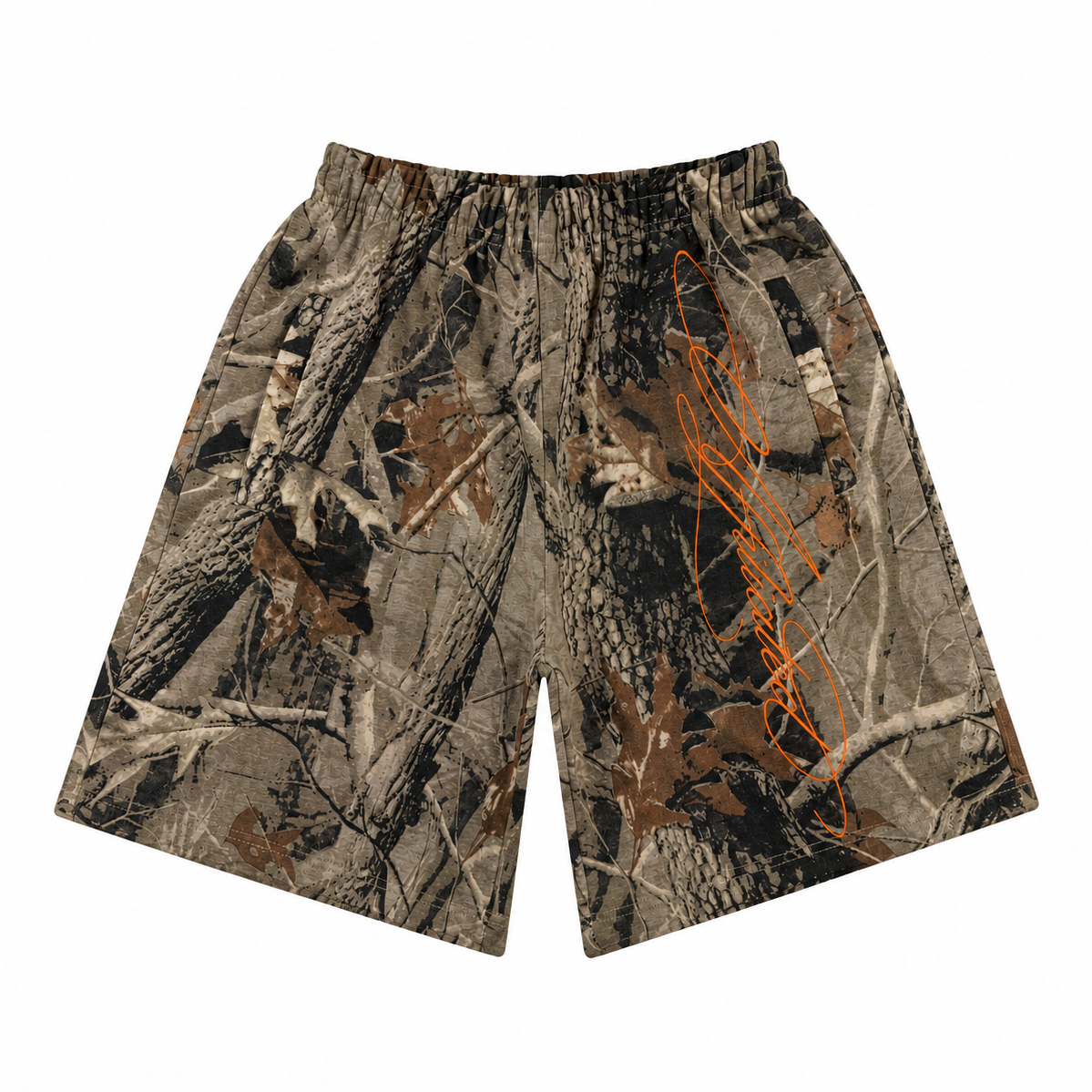Cursive Jogger Shorts