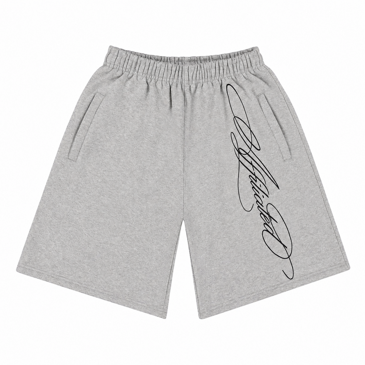 Cursive Jogger Shorts
