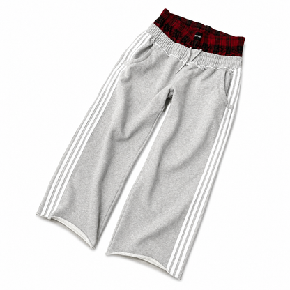 Striped Baggy Sweatpants