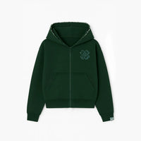 Green Zip Up